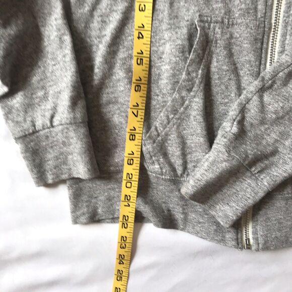 Nike Sportswear Womens Time Out Full Zip Funnel Neck Gray Hoodie SZ Medium EUC! - Picture 5 of 10